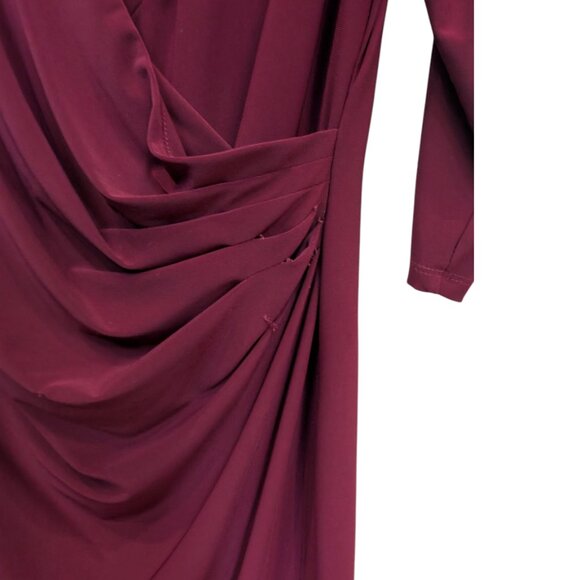 Lauren Ralph Lauren Keyhole Stretch Jersey Dress - Picture 5 of 5